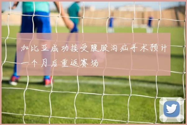 加比亚成功接受腹股沟疝手术预计一个月后重返赛场